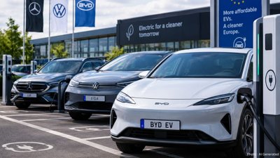European EV Sales Hit Record as Affordable Models Drive Growth