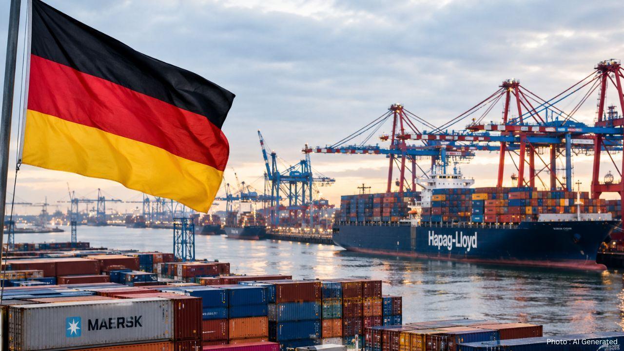 German Exports Fall in August, Raising Concerns Over Third-Quarter Growth