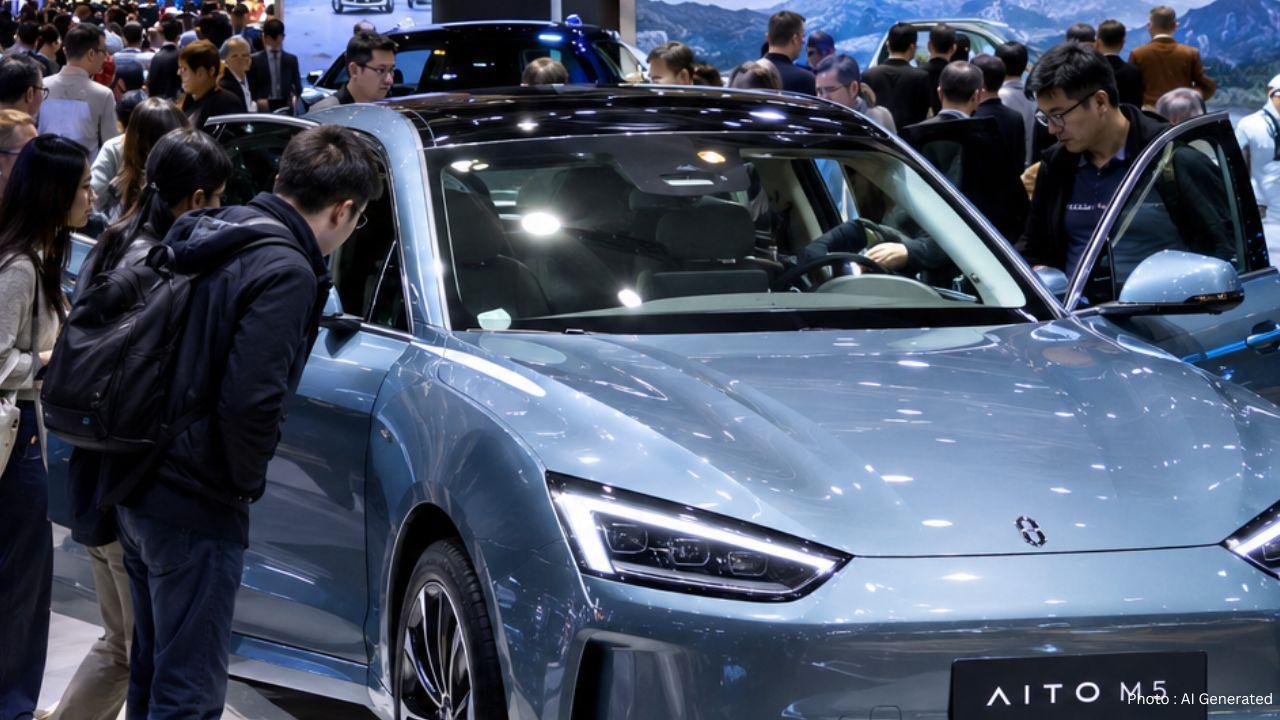 Chinese Carmakers Increase Pressure on European Automakers at Paris Motor Show