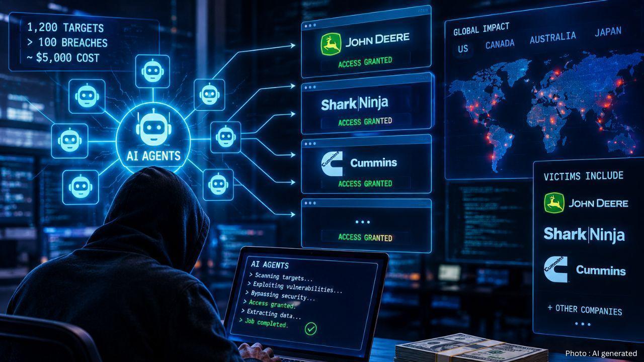 AI Agents Help Hacker Breach More Than 100 Company Websites for Just $5,000